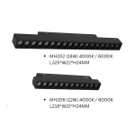 Magnectic LED Linear Track Light MH206 / MH202 - Image 2