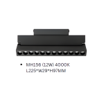 Magnectic LED Linear Track Light MH156 - Image 2