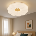 [Free Gift]CEILING LIGHT MODEL 3506/36W (White+Wood) - Image 3