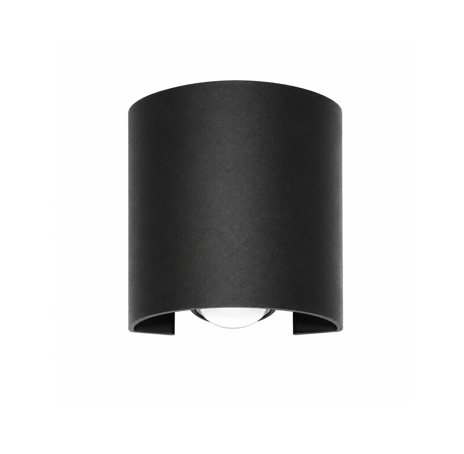 1 BK Wall Light A Series 2W (Black | White) - Image 1