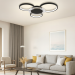 CEILING LIGHT MODEL 2193/3 (Black) 88W - Image 2