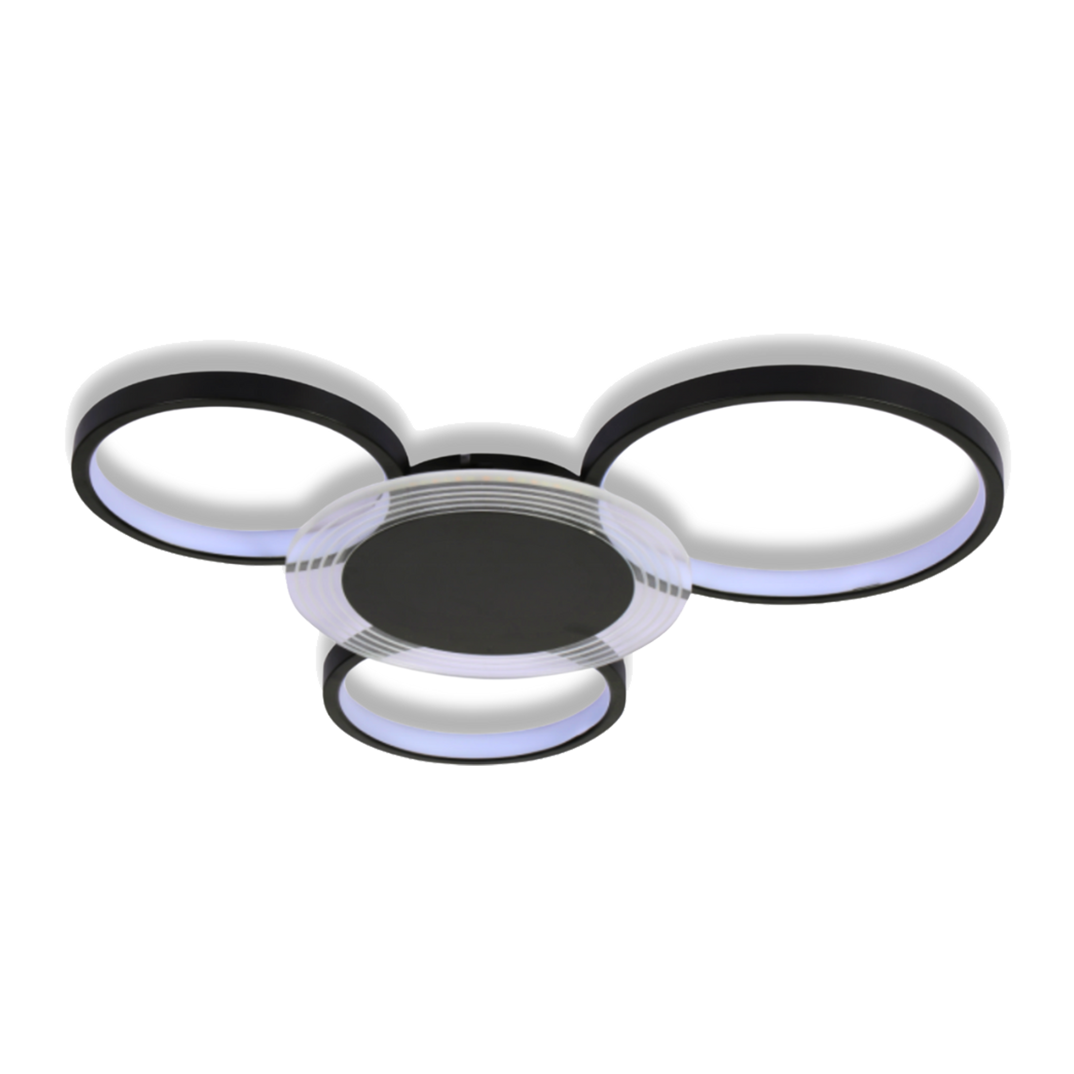 1234567.png CEILING LIGHT MODEL 2193/3 (Black) 88W - Image 1