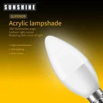 Sunshines LED 5W (LCANE) E14 Bulb - Image 4