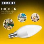 Sunshines LED 5W (LCANE) E14 Bulb - Image 3