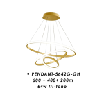 Halo Ring Pendant Light - Image 3