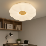 [Free Gift]CEILING LIGHT MODEL 3506/36W (White+Wood) - Image 2