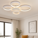 CEILING LIGHT MODEL 2193/3+1 (White) 110W - Image 2