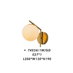 Pendant light LED Series – Model 74534 (Gold) - Image 2