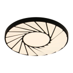 CEILING LIGHT MODEL 3511/36W (Black)