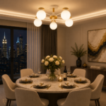 Pendant light LED Series –Pendant Light 74390 Series (White + Wood) - Image 2
