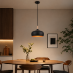 Modern Nordic Black Pendant Light - Image 2