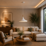 PENDANT LIGHT 1D WH ZD - Image 2