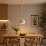 PENDANT LIGHT 1C WH ZD - Image 2