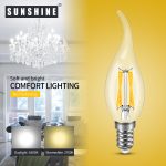 Sunshine LED 4W (LCANTG) E14 Bulb - Image 3