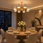 Nordic Oak Chandelier - Image 2
