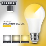 Sunshines LED 8W (LCCGA)Tri-Tone Bulb - Image 4