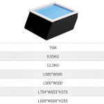 Skylight Oblique Series 600 x 600 75W - Image 3