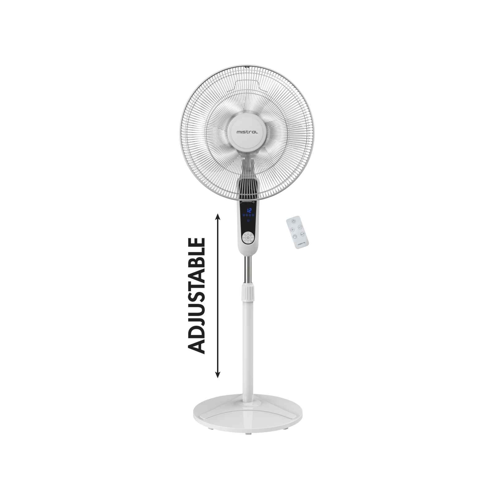16.1 Mistral MSF1630DR 16” DC Stand Fan with Remote - Image 1