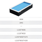 Skylight Vertical Series 600 x 1200 300W - Image 3
