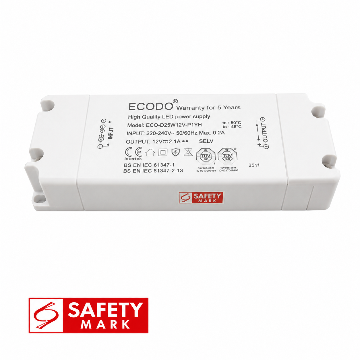 1e1268b9-85e3-4fb7-8ceb-9a805f7f97fb ECODO LED Driver Tri-Colour (24W-36W) - Image 1