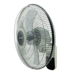 Mistral 16" DC Wall Fan with Remote Control Grey - Image 4