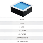 Skylight Vertical Series 600 x 600 150W - Image 3