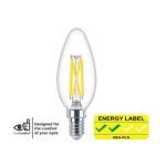 Philips LED Filament Bulb Clear E27 Warm White 2700K Dimmable (3.5W / 6W) - Image 2