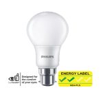 Philips LED Bulb B22 6W Daylight 6500K