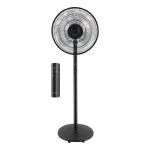 Mistral Matt Black Gen 1 - 16" DC Stand Fan with Remote
