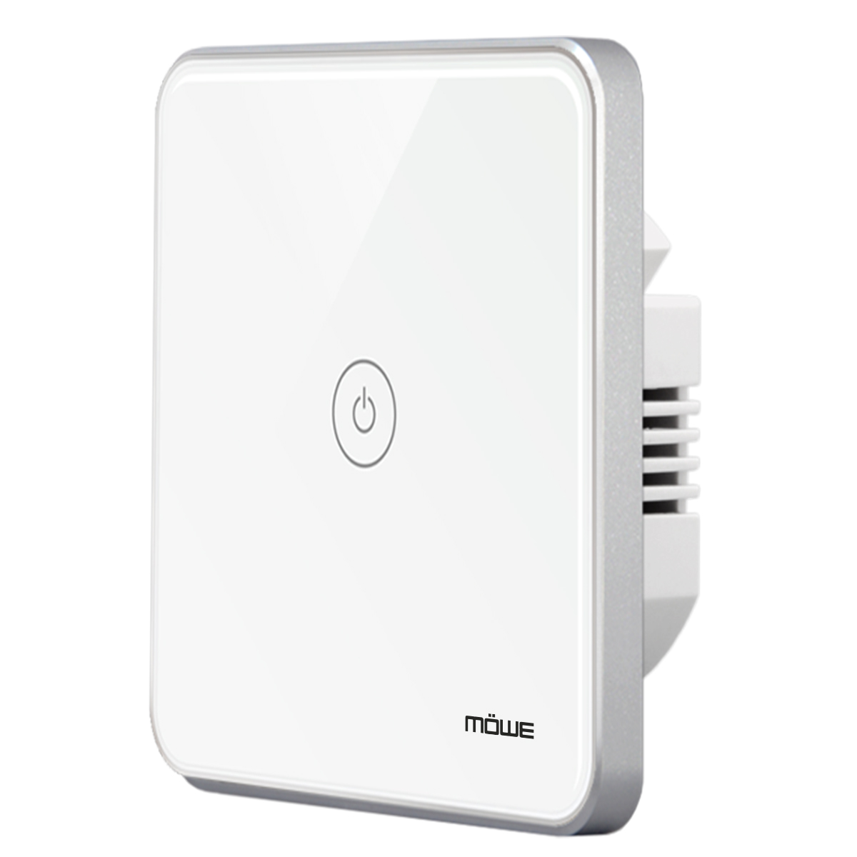 Touch-1Gang-White Touch Series – Zigbee Smart Water Heater Switch - Image 1