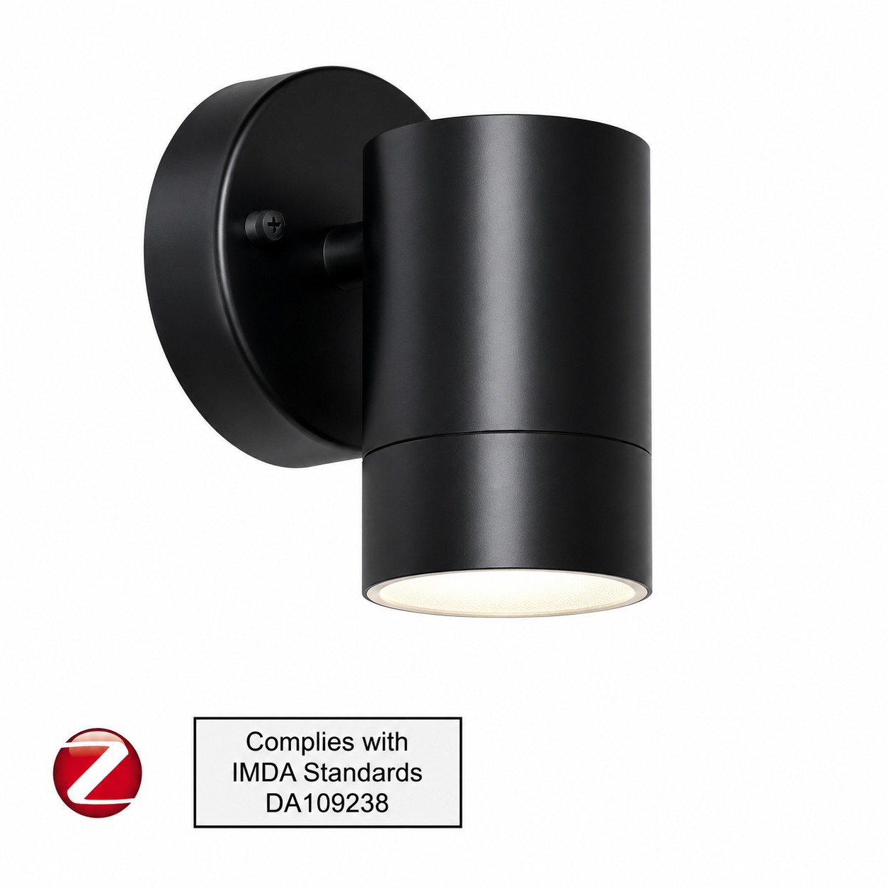 b6a568da-f8b3-4cf7-96d5-502f3ce42790 Aurelia Smart Cylinder Wall Spotlight - Image 1