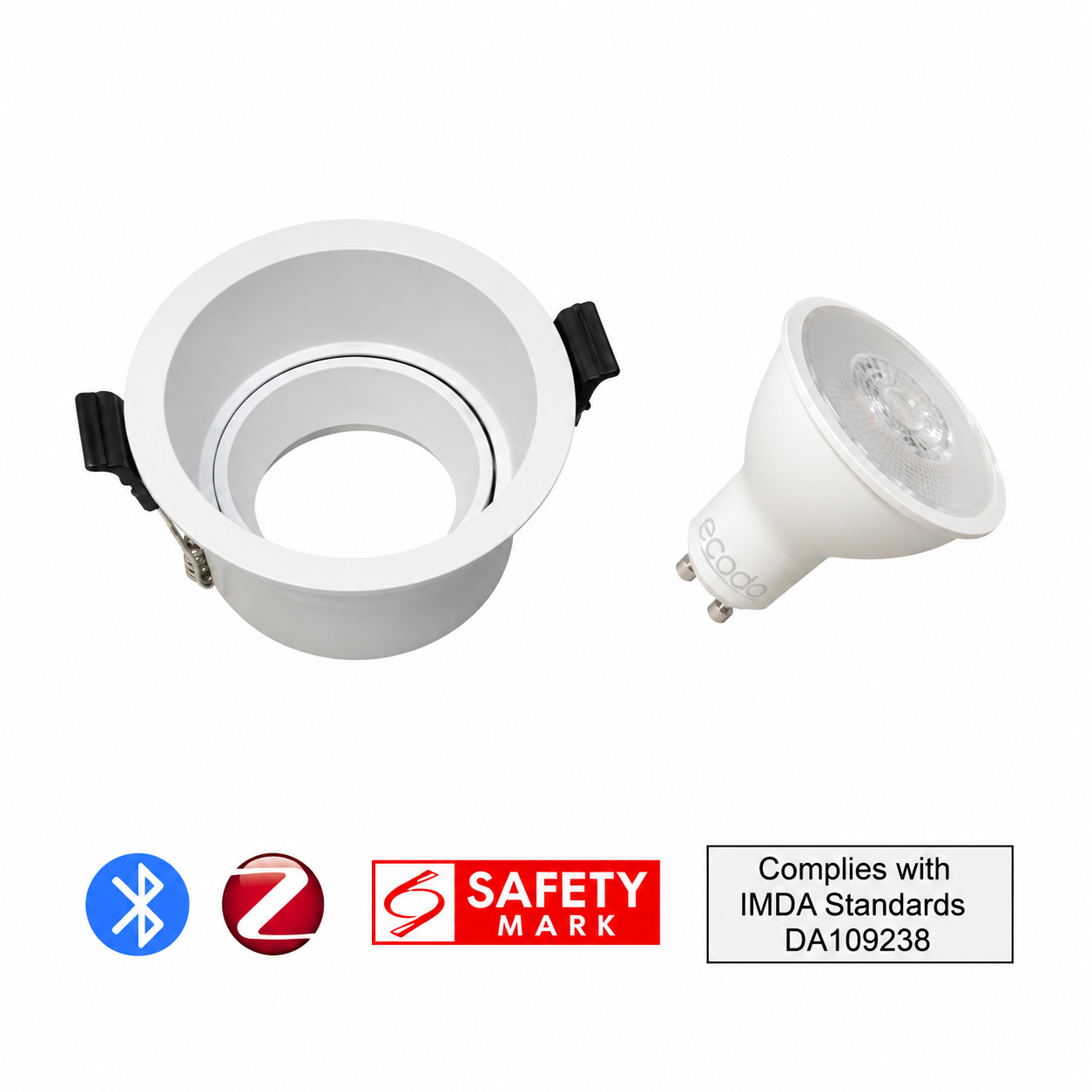 c85c7596-ea44-4933-af3c-d898a8b9f378 GlowSoft Smart Deep Recessed Spotlight - Image 1