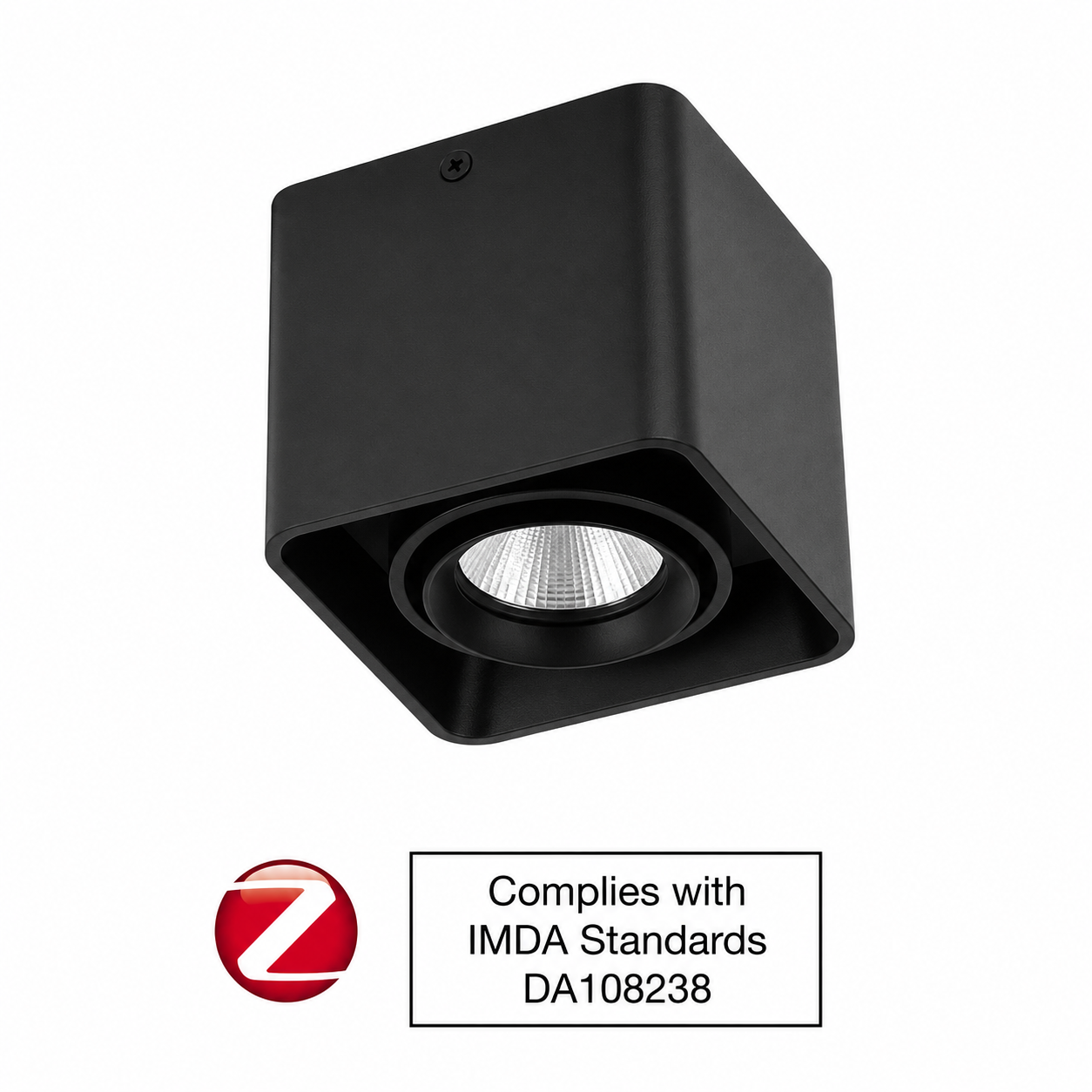 e95e2454-e9ce-4362-adc7-04a26a858b4e Freno Smart Surface Cube Spotlight - Image 1