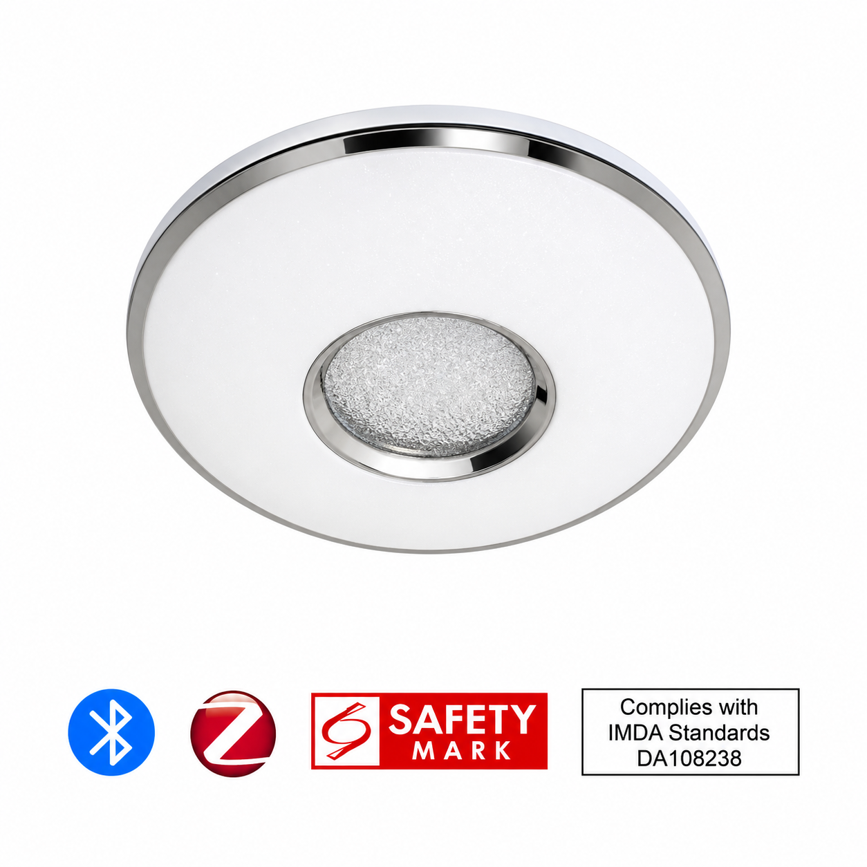 ed4a9525-9a92-4311-bfc3-af049141dfae Hans Smart Crystal Ceiling Light 24W - Image 1