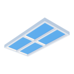Skylight PL Series 600 x 1200 160W