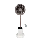 Mistral 7" DC High Velocity Moodlight Fan with Remote - Twilight