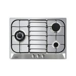 Aerogaz AZ-373SF - 68cm Stainless Steel Gas Hob 3 Burners