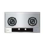 Aerogaz AZ-932SF - 88cm Stainless Steel Gas Hob 2 Burners
