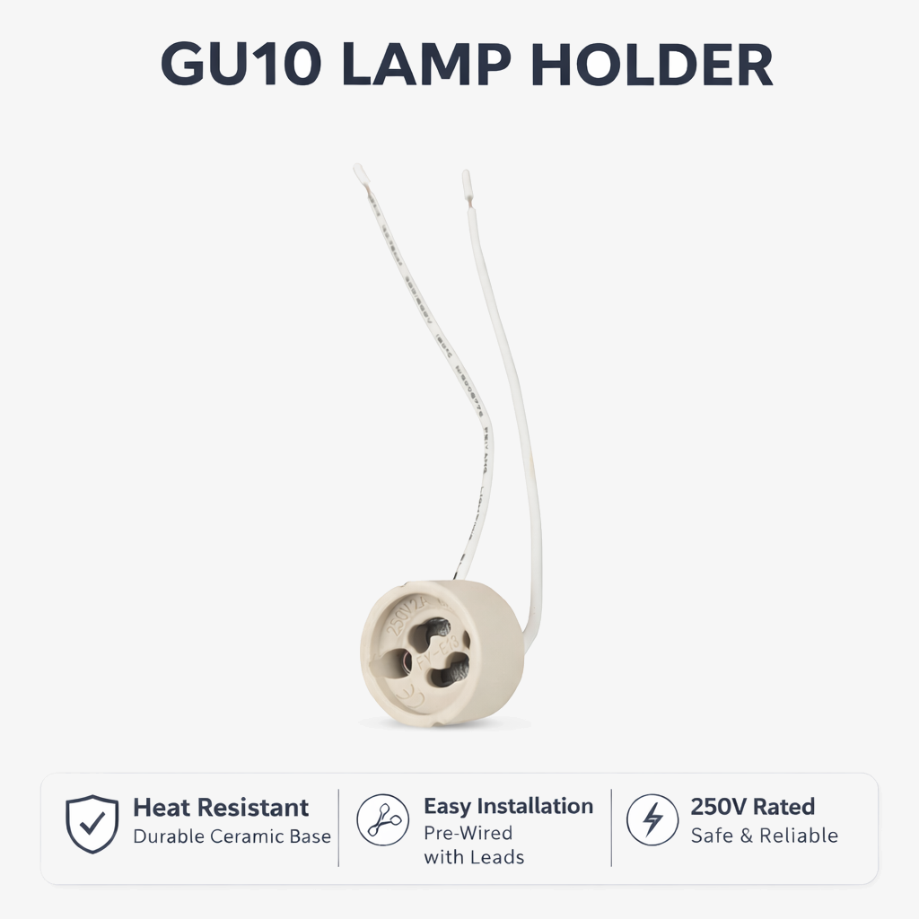17fbbd59-9f17-4e04-9e14-53871f56c834-gray-bg GU10 Lamp Holder - Image 1