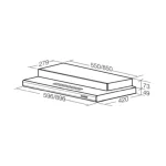Aerogaz AZ-9700 - 90cm Slimline Hood - Image 2