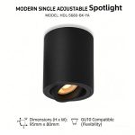 Modern single adjustable spotlight - Image 2