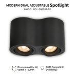 Modern dual adjustable spotlight - Image 2