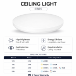 Lighting Hub Ceiling Light CB05 24W/ 36W (4000K/ 6500K/RGB)