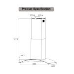 Aerogaz AZ-3389IS - 90cm Island Hood - Image 4