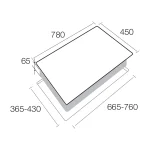 Aerogaz AZ-720SF - 70cm Stainless Steel Cooker Hob 2 Burners - Image 2