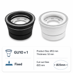 Lightinghub Architectural Spotlight SC-PION-GX53-RD Series