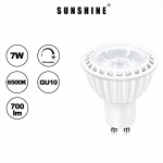 Sunshine LED Bulb Dimmable Spotlight 7W GU10 LED Lamp Daylight / Warm White LED Spot Light Downlight