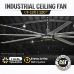 Caterpillar Industrial 8 Blades Ceiling Fan CF-120 (120'')