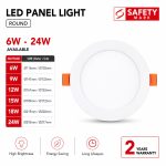 LIGHTING HUB SLIM PANEL DOWNLIGHT WITH SAFETY MARK
