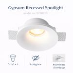 Gypsum Recessed Spotlight (Square/ Round) - Image 2